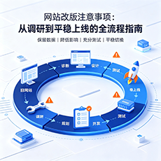 吕梁建站-网站改版注意事项：从调研到平稳上线的全流程指南