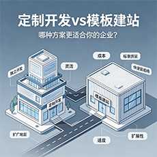 交城建站-定制开发vs模板建站：哪种方案更适合你的企业？