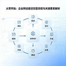 临县建站-从零开始：企业网站建设完整流程与关键要素解析