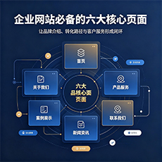 交城建站-企业网站必备的六大核心页面
