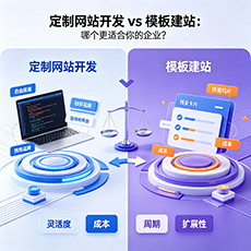 吕梁建站-定制网站开发 vs 模板建站：哪个更适合你的企业？